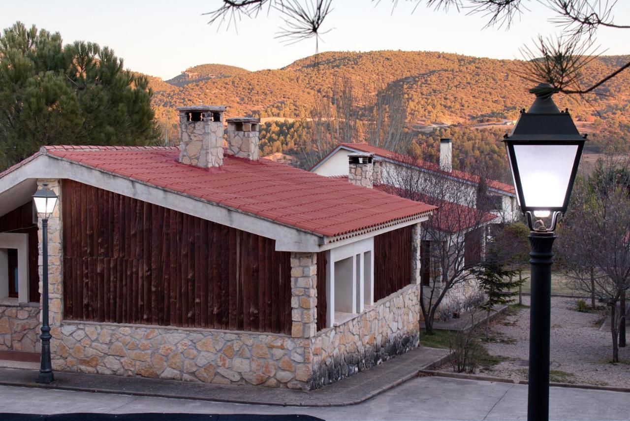 Aventura & Relax Cabanas Pena La Higuera Villalba de la Sierra Buitenkant foto