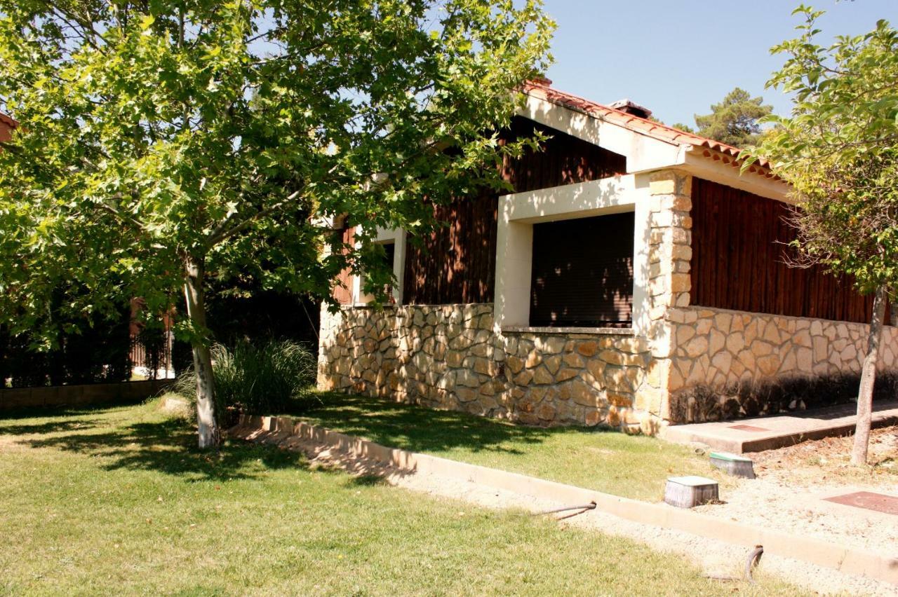 Aventura & Relax Cabanas Pena La Higuera Villalba de la Sierra Buitenkant foto